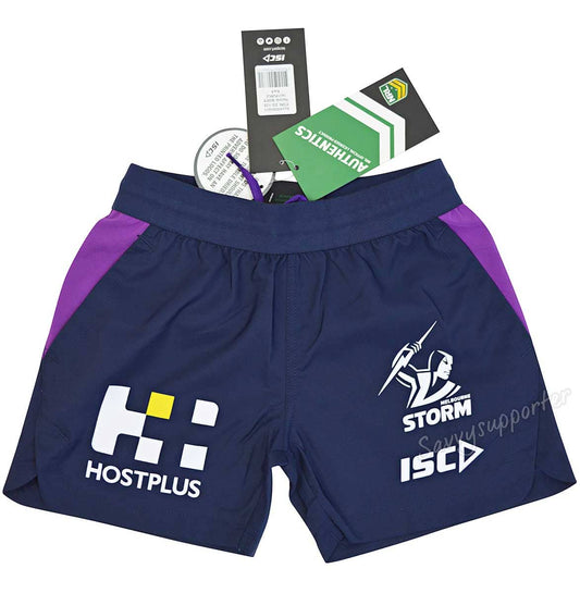 Melbourne Storm 2020 NRL Kids Training Shorts