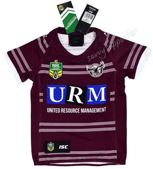 Manly Sea Eagles NRL Home Kids Jersey