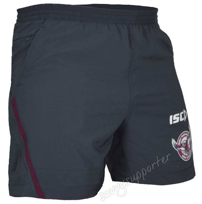 Manly Sea Eagles NRL Mens ISC Training Shorts