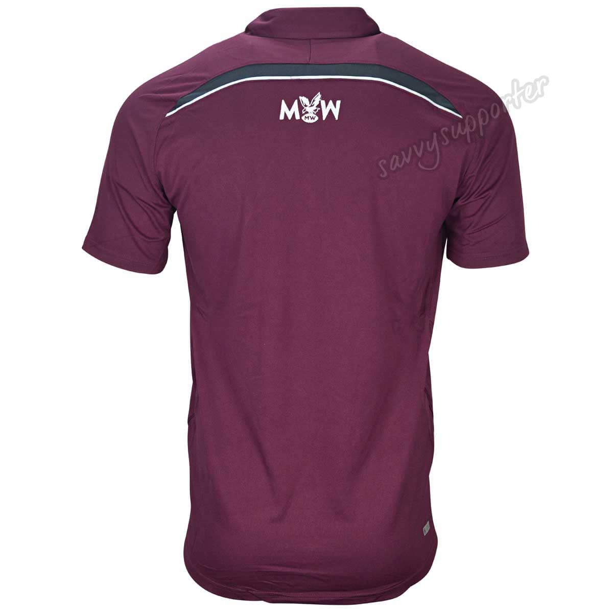 Manly Sea Eagles NRL ISC Dark Scarlet Polo Shirt