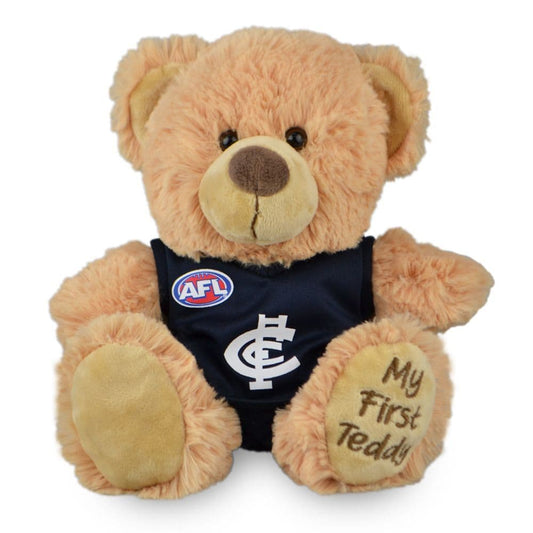 Carlton Blues AFL 'My First Teddy' Baby Bear