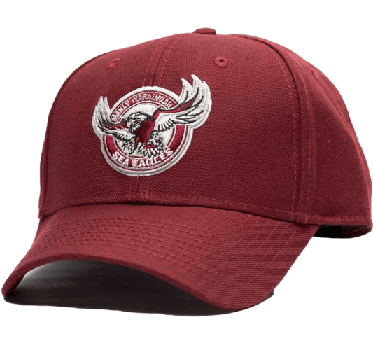 Manly Sea Eagles NRL Maroon Stadium Cap