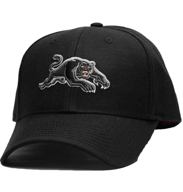 Penrith Panthers NRL Black Stadium Cap