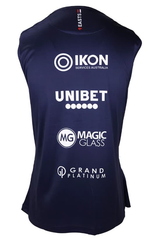 Sydney Roosters NRL Mens Navy Training Singlet