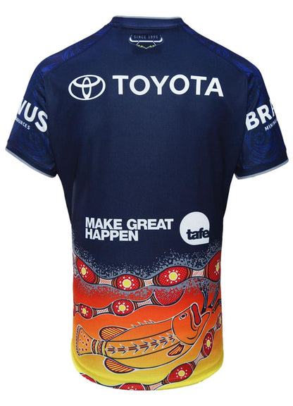 North Queensland Cowboys 2024 NRL Mens Indigenous Jersey