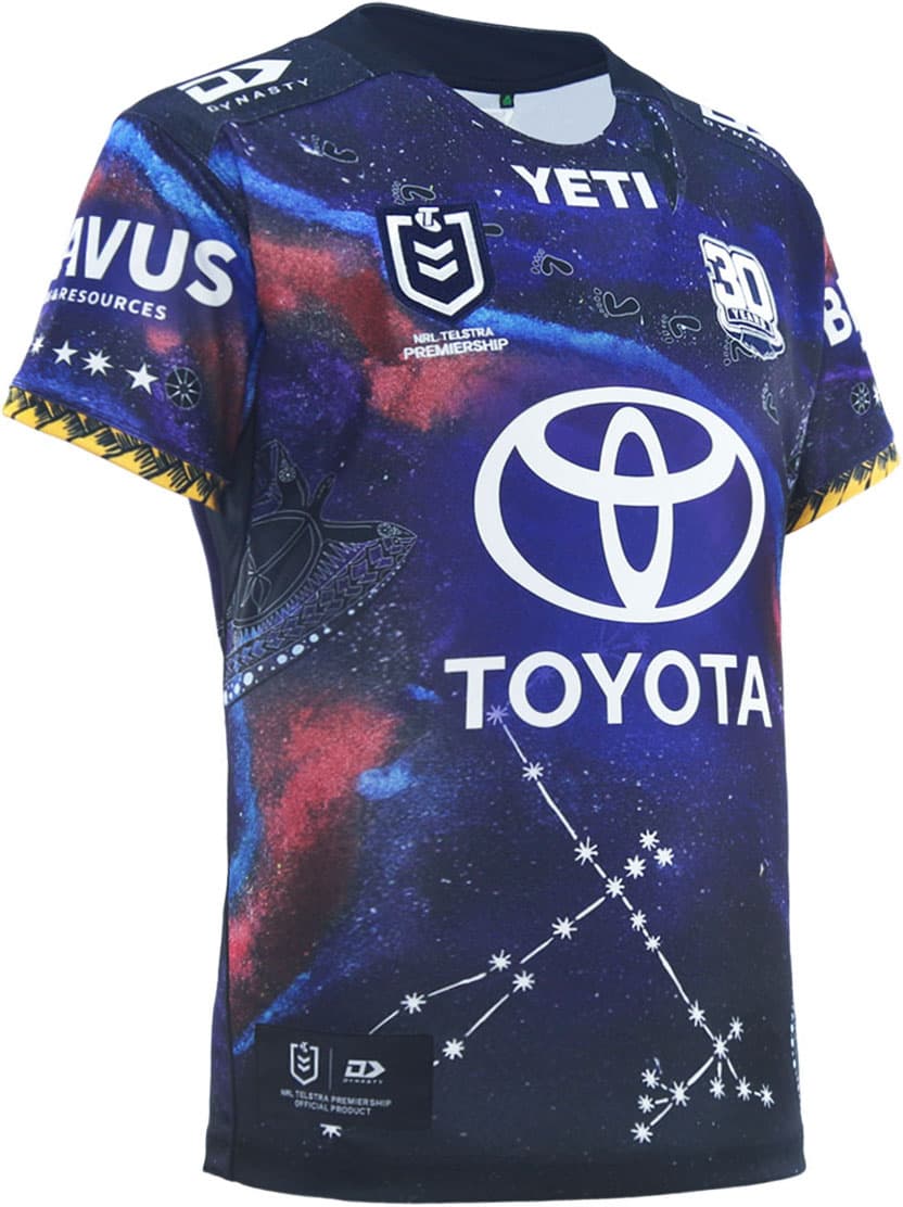North Queensland Cowboys 2025 NRL Mens Indigenous Jersey