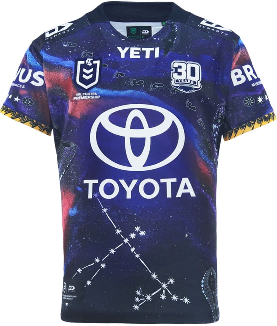 North Queensland Cowboys 2025 NRL Mens Indigenous Jersey