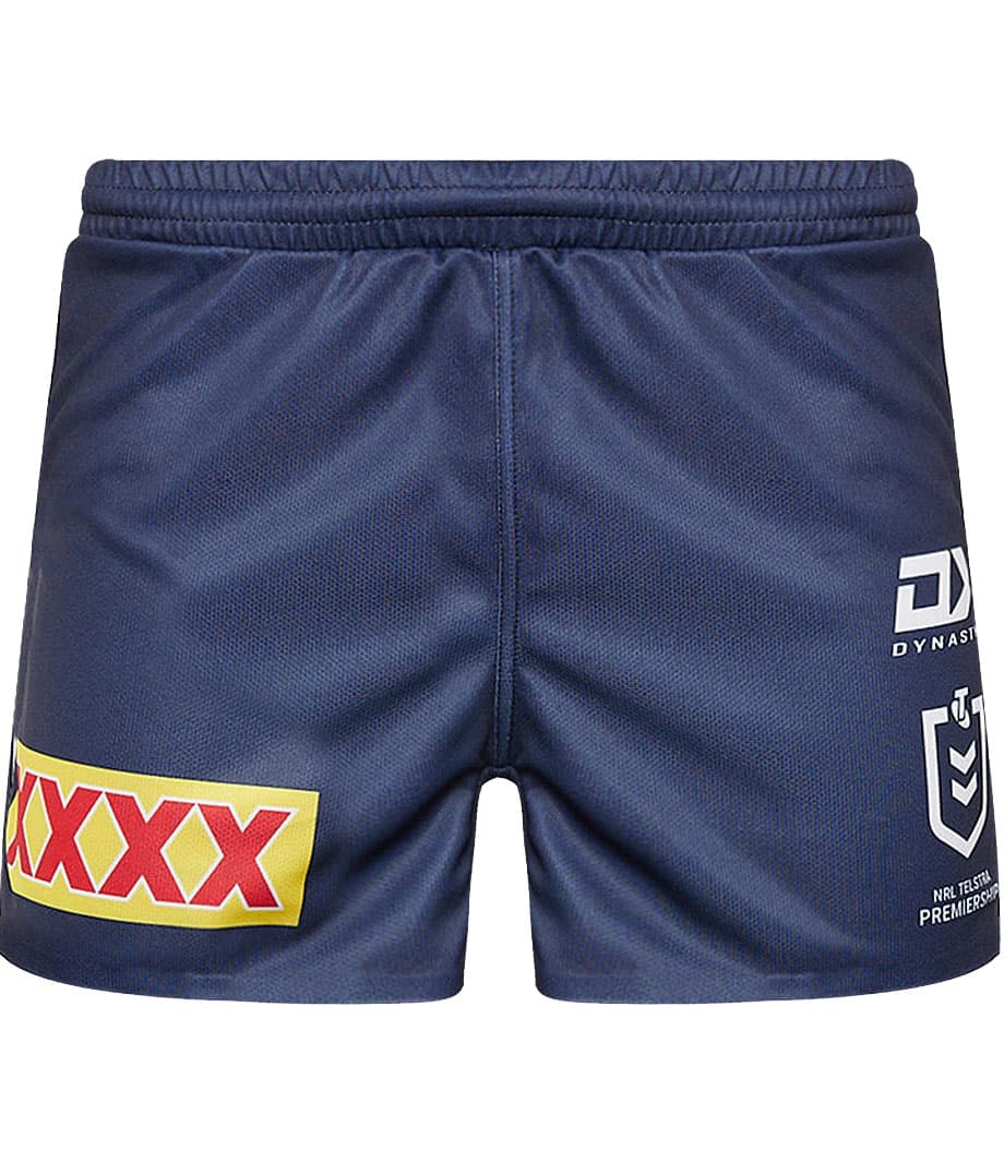 North Queensland Cowboys 2024 NRL Mens Players Navy Home Shorts