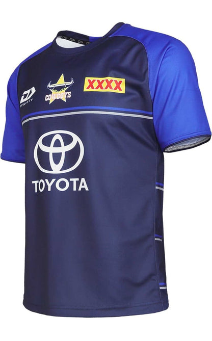 North Queensland Cowboys Navy Training Shirt