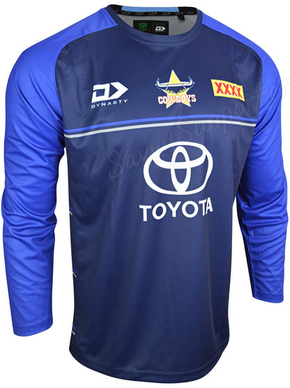 North Queensland Cowboys NRL Long Sleeve Training Shirt