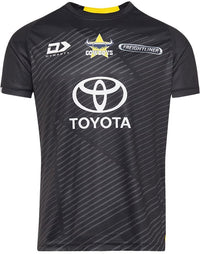 North Queensland Cowboys 2024 NRL Mens Black Alternate Training Shirt