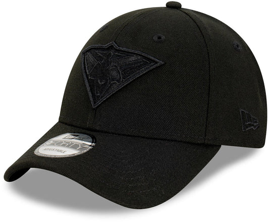 Essendon Bombers 2026 AFL Black on Black New Era Cap