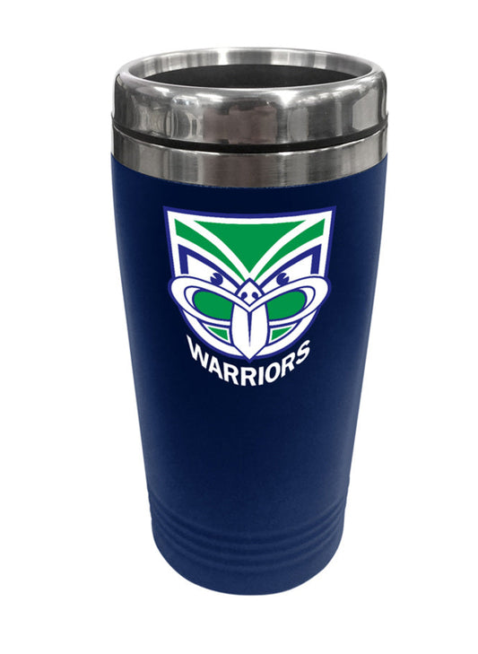 New Zealand Warriors NRL 450ml Stainless Steel Travel Mug