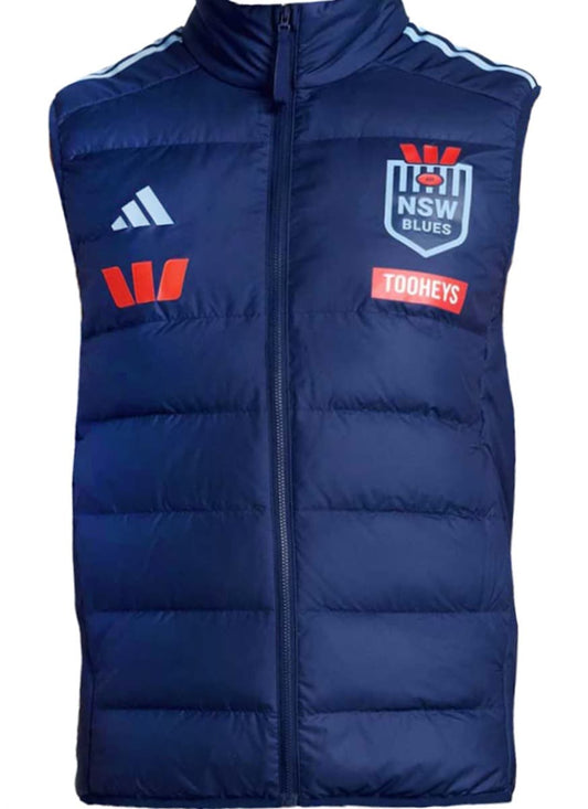 NSW Blues 2025 State of Origin Mens Players Vest