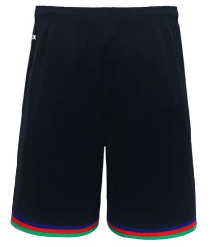 New Zealand Warriors 2024 NRL Mens Black Gym Training Shorts