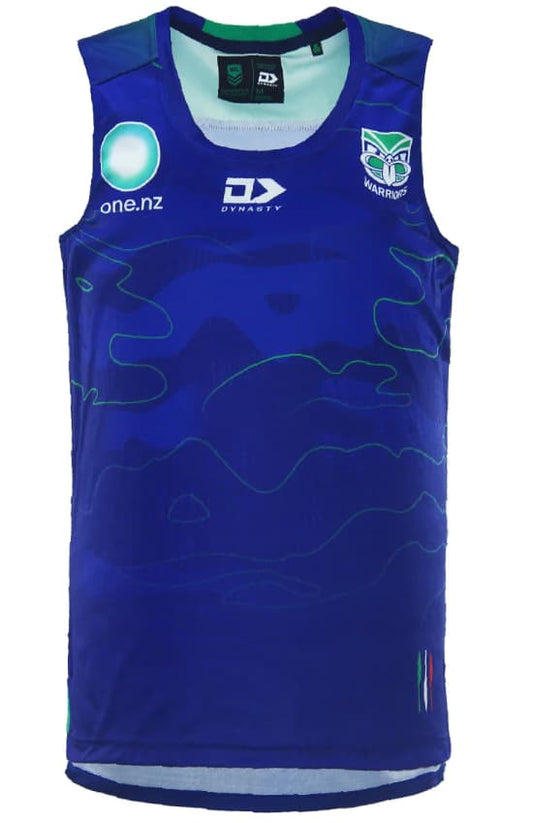 New Zealand Warriors 2024 NRL Mens Royal Training Singlet