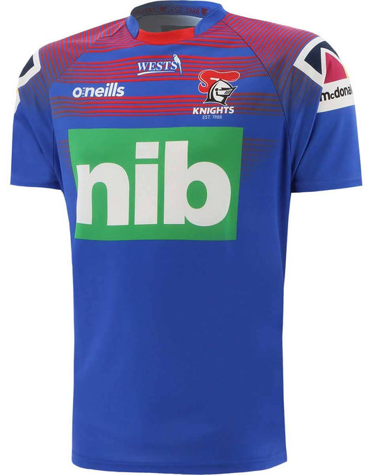 Newcastle Knights NRL Mens Royal Training Shirt