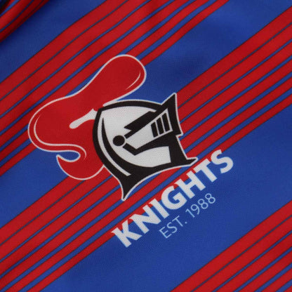 Newcastle Knights NRL White Media Polo Shirt