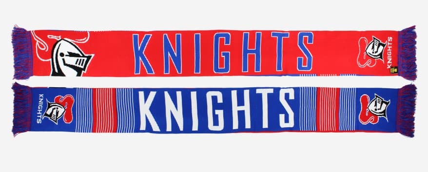 Newcastle Knights NRL Adults Linebreak Scarf