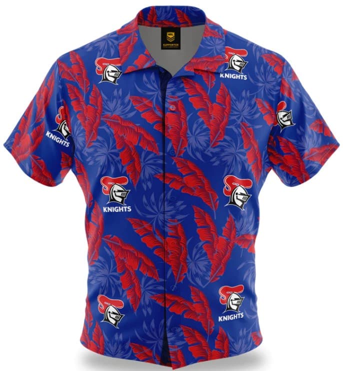 Newcastle Knights NRL Paradise Hawaiian Shirt