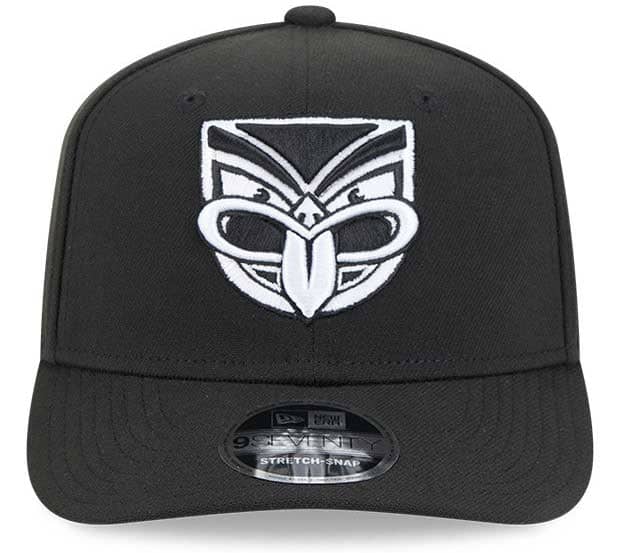 New Zealand Warriors 2025 NRL New Era Black White 9Seventy Cap