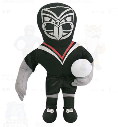 New Zealand Warriors NRL 28cm Plush Mascot Toy