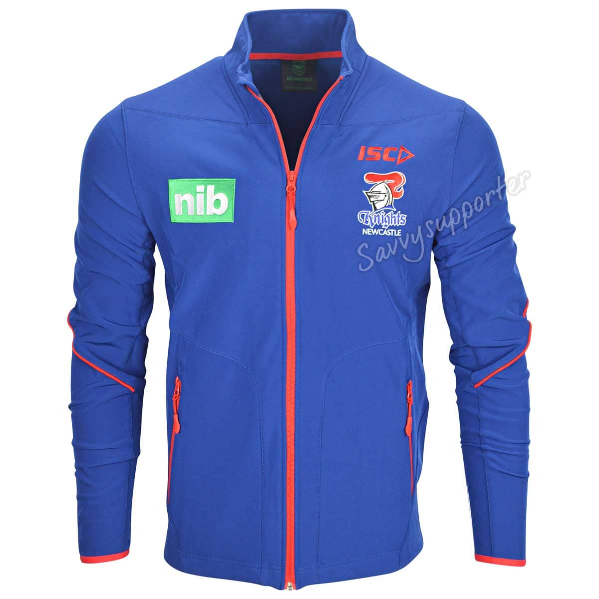 Newcastle Knights Mens Soft Shell Jacket