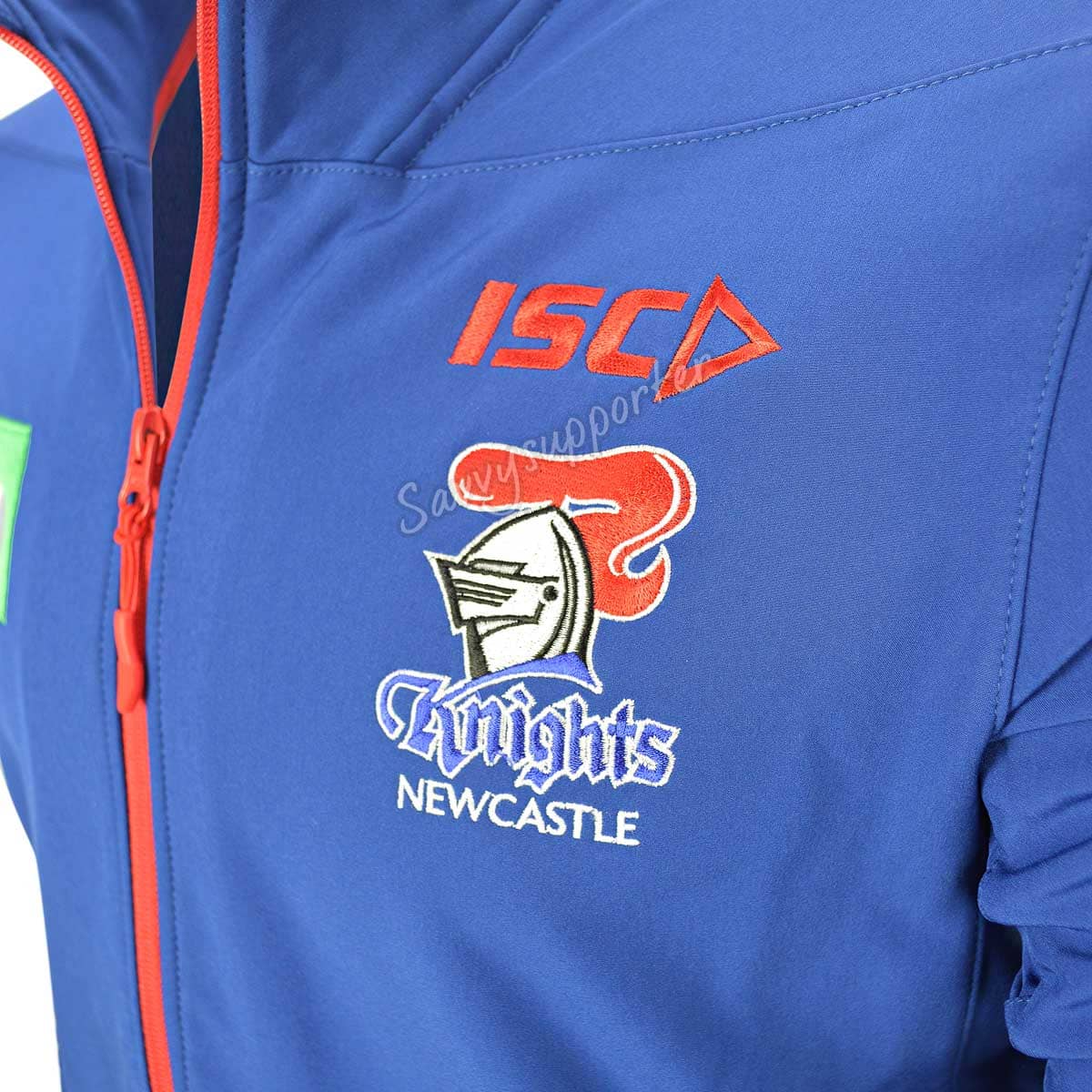 Newcastle Knights Mens Soft Shell Jacket