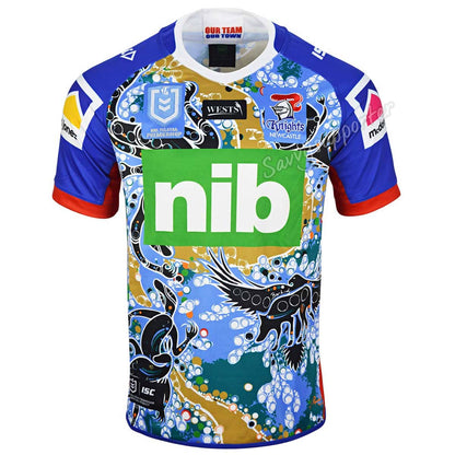 Newcastle Knights NRL Indigenous Jersey Size M SALE