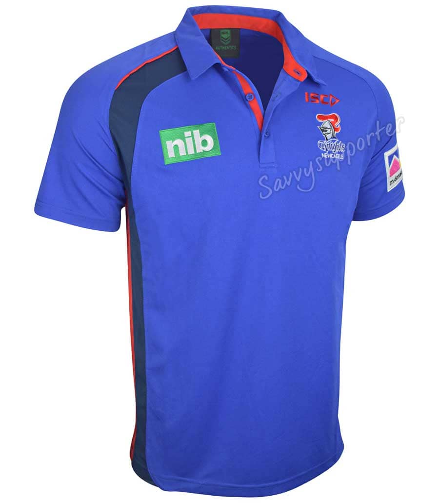 Newcastle Knights Royal Club Shop Performance Polo Shirt