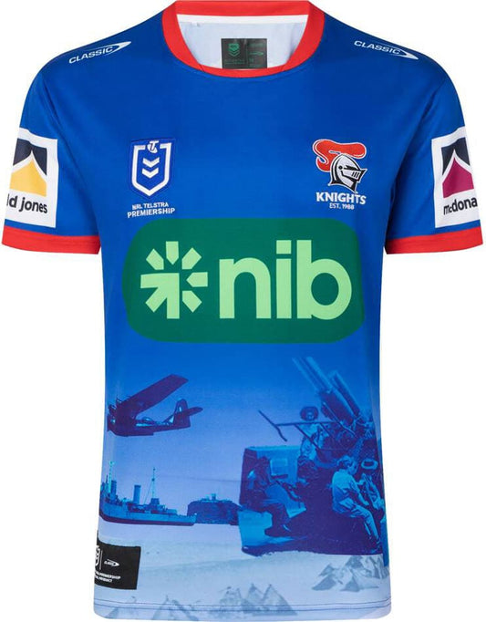 Newcastle Knights 2023 NRL Mens Anzac Jersey