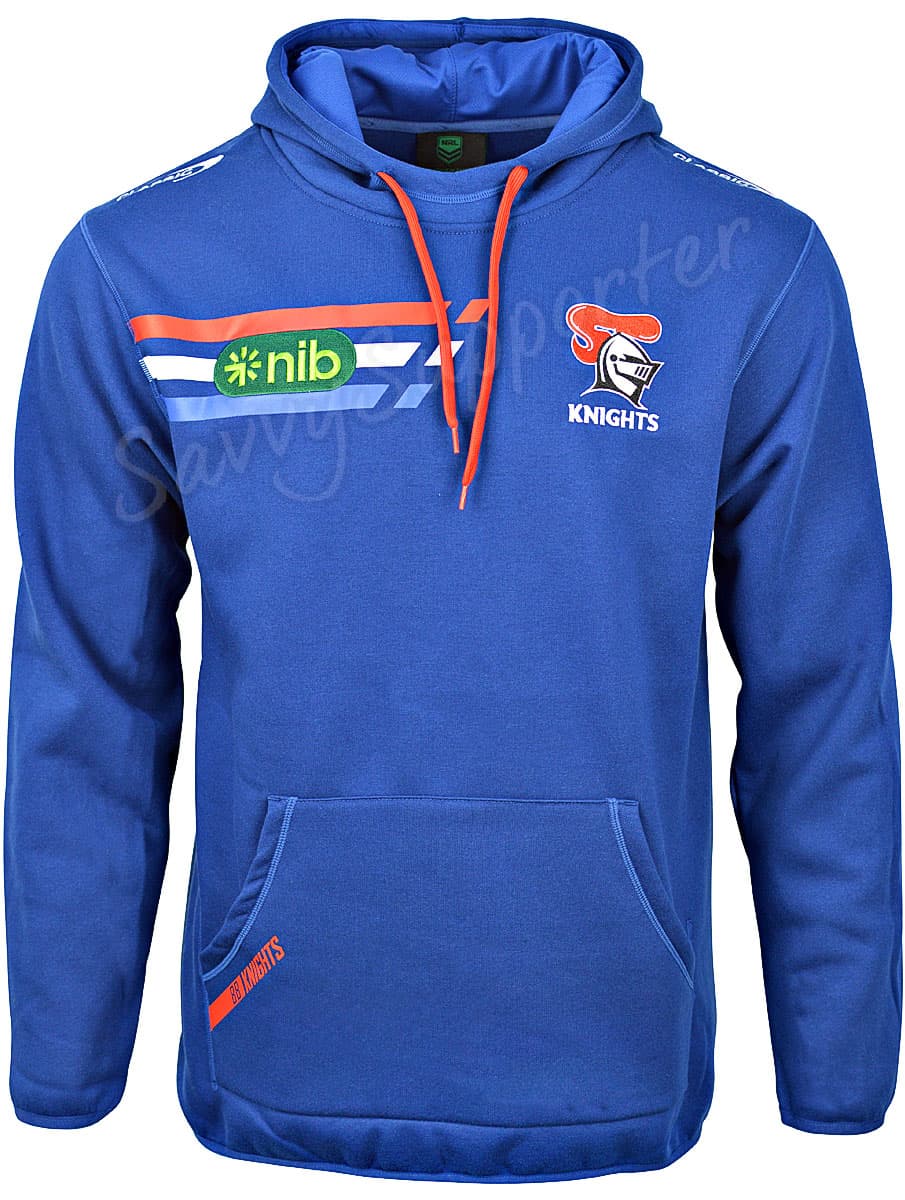Newcastle Knights 2024 NRL Mens Navy Pullover Hoodie