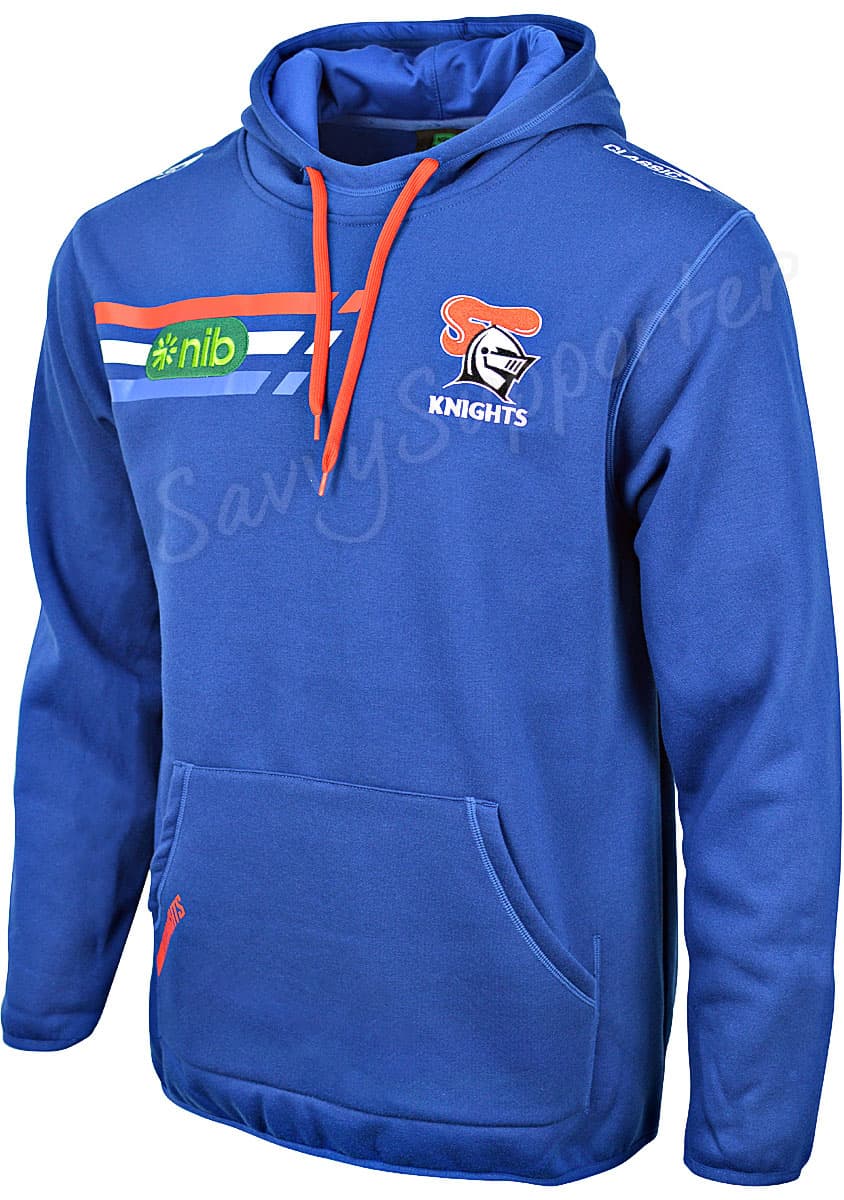 Newcastle Knights 2024 NRL Mens Navy Pullover Hoodie