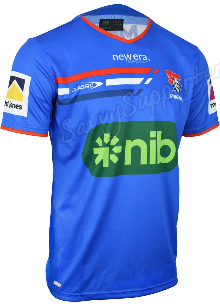 Newcastle Knights 2024 NRL Mens Royal Training Shirt
