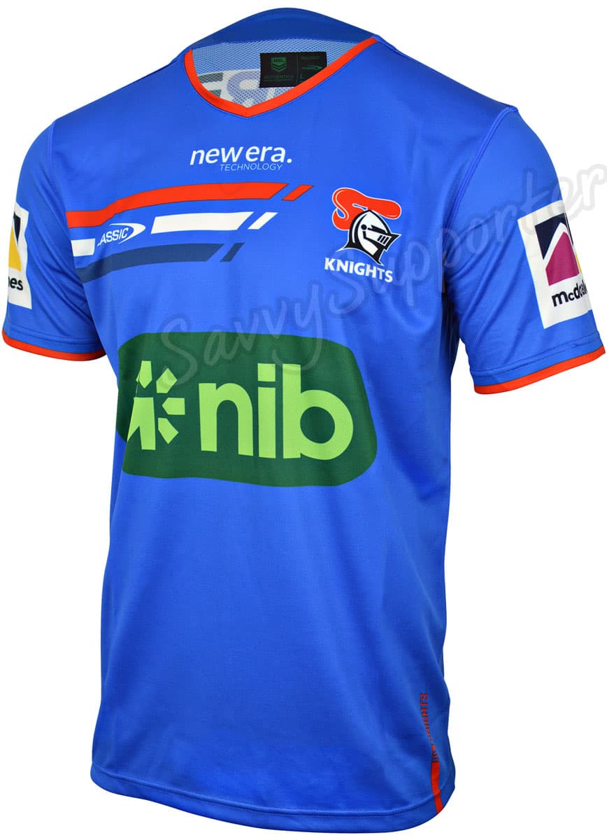 Newcastle Knights 2024 NRL Mens Royal Training Shirt