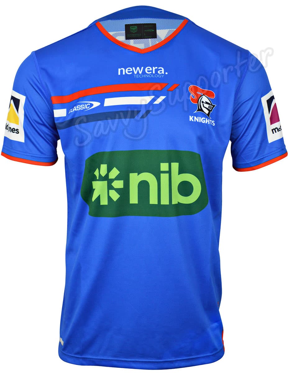 Newcastle Knights 2024 NRL Mens Royal Training Shirt