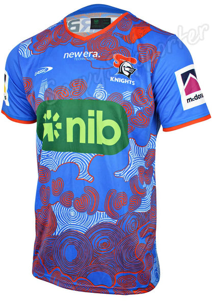 Newcastle Knights 2024 NRL Mens Warm Up Shirt