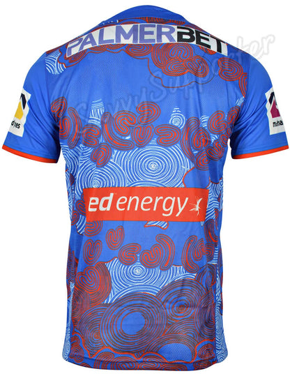 Newcastle Knights 2024 NRL Mens Warm Up Shirt