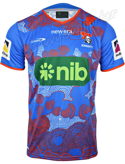 Newcastle Knights 2024 NRL Mens Warm Up Shirt