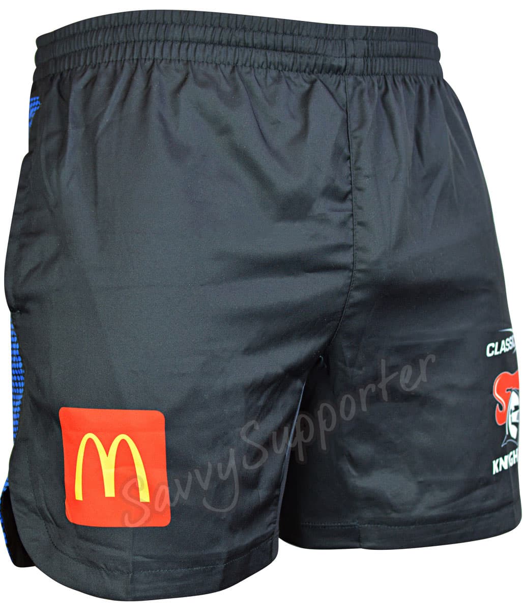 Newcastle Knights 2023 NRL Mens Coaches Zip Training Shorts