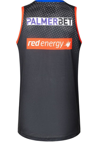 Newcastle Knights 2025 NRL Mens Black Training Singlet