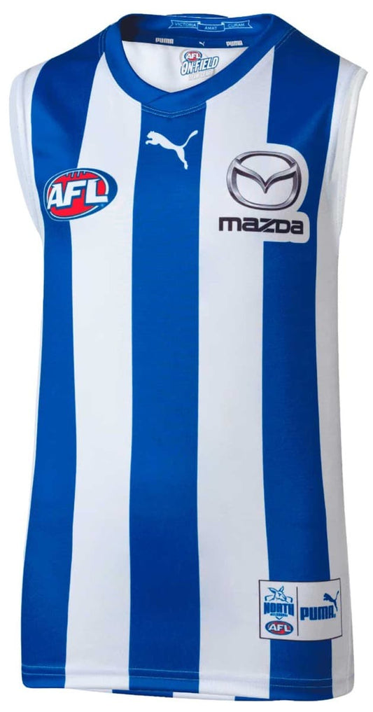 North Melbourne Kangaroos AFL Kids Home Guernsey