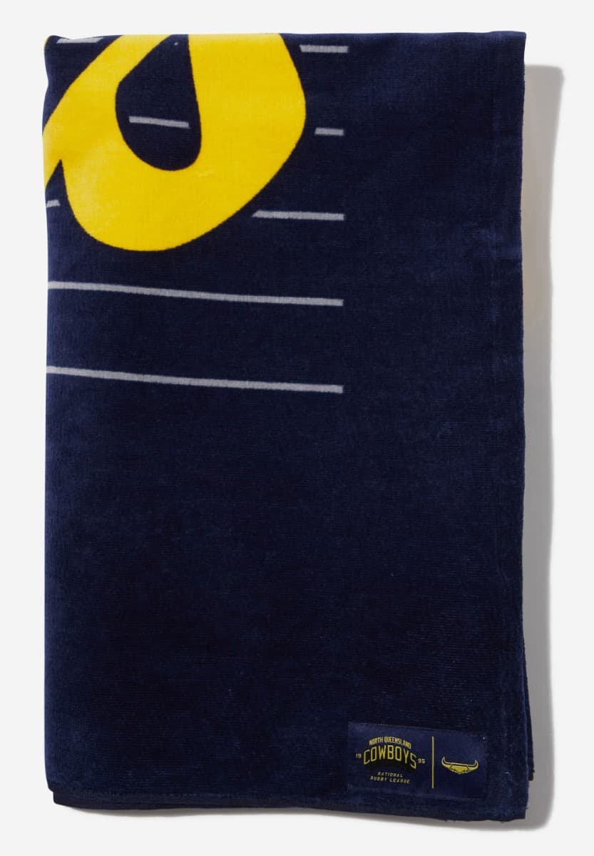 North Queensland Cowboys NRL Headline Mega Beach Towel 170cm x 90cm