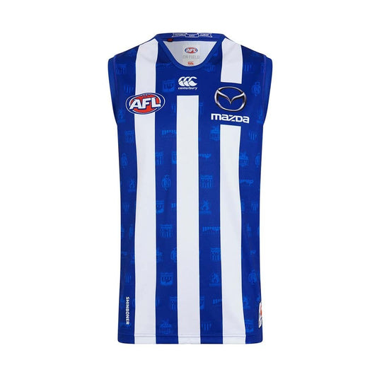 North Melbourne Kangaroos AFL Mens Home Guernsey