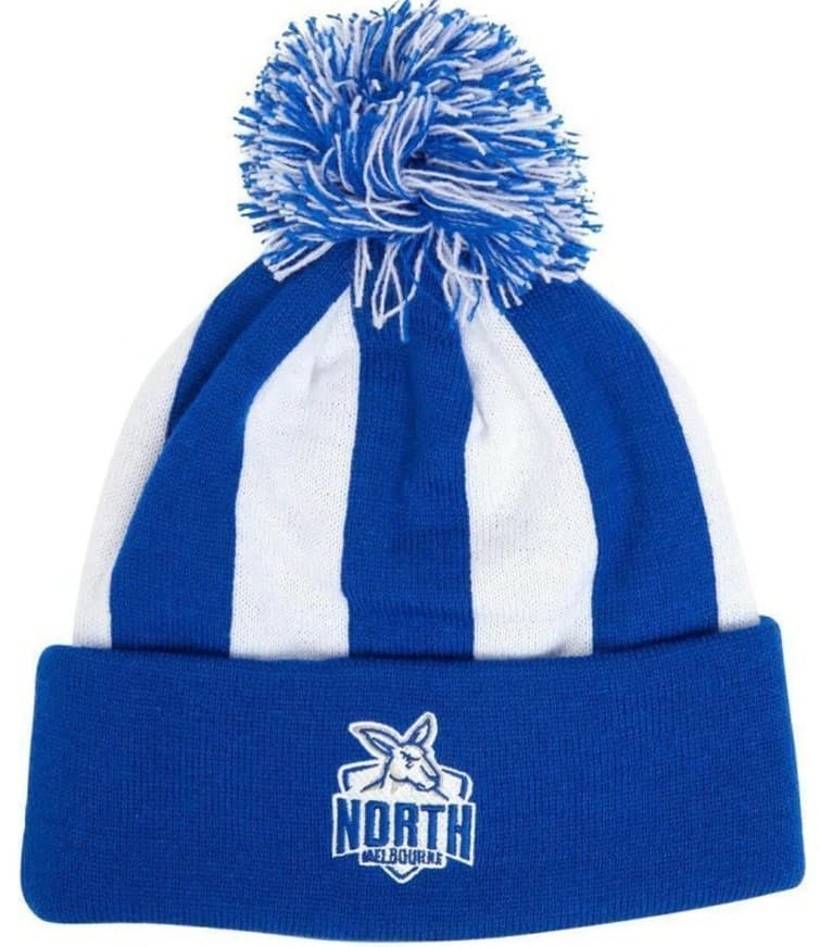 North Melbourne Kangaroos AFL Supporter Beanie
