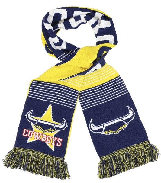 North Queensland Cowboys NRL Adults Linebreak Scarf