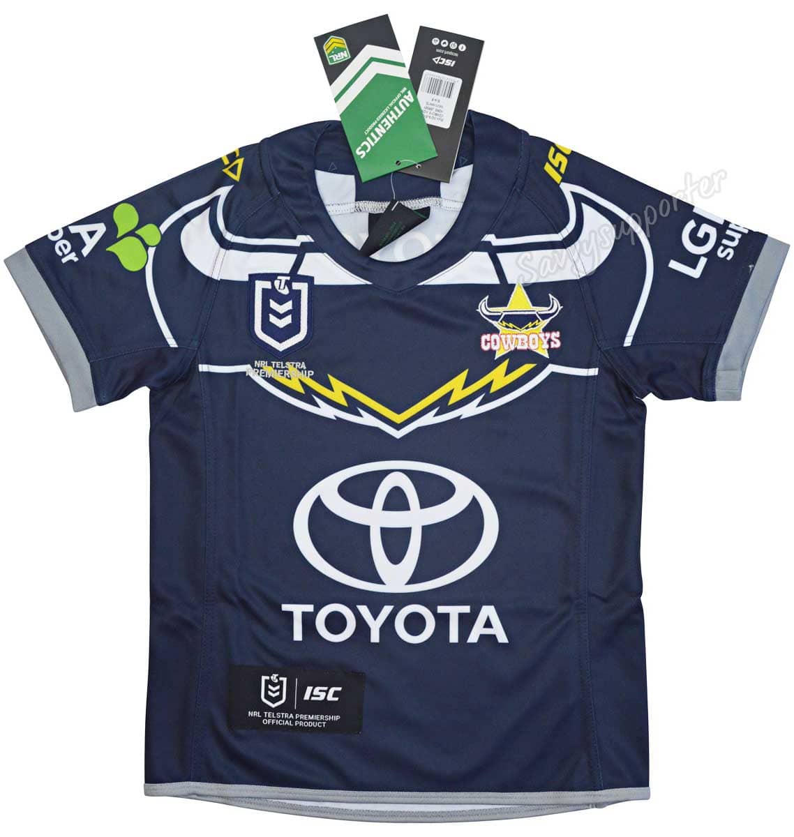 North Queensland Cowboys NRL Kids Home Jersey ISC
