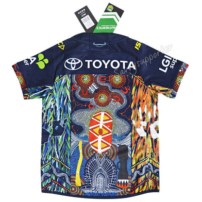 North Queensland Cowboys NRL Kids Indigenous Jersey ISC