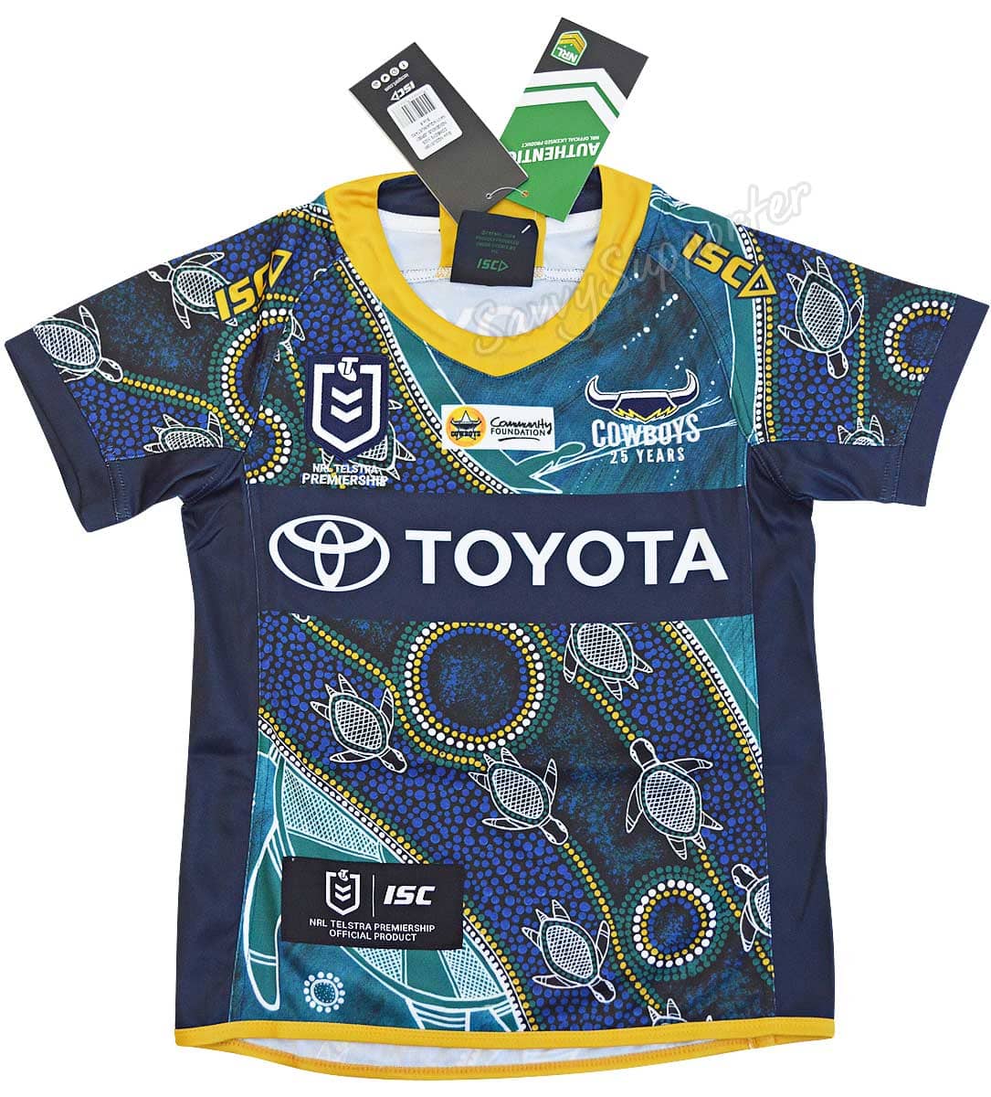 North Queensland Cowboys 2020 NRL Kids Indigenous Jersey