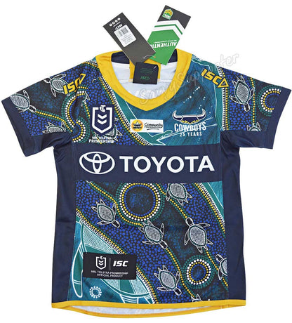 North Queensland Cowboys 2020 NRL Kids Indigenous Jersey